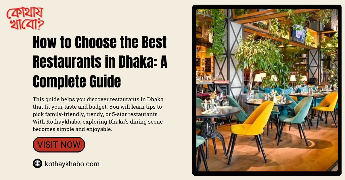 restaurants in Dhaka